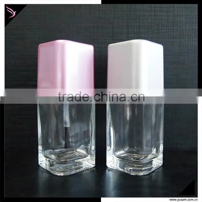 Empty glass nail polish bottle small glass bottles