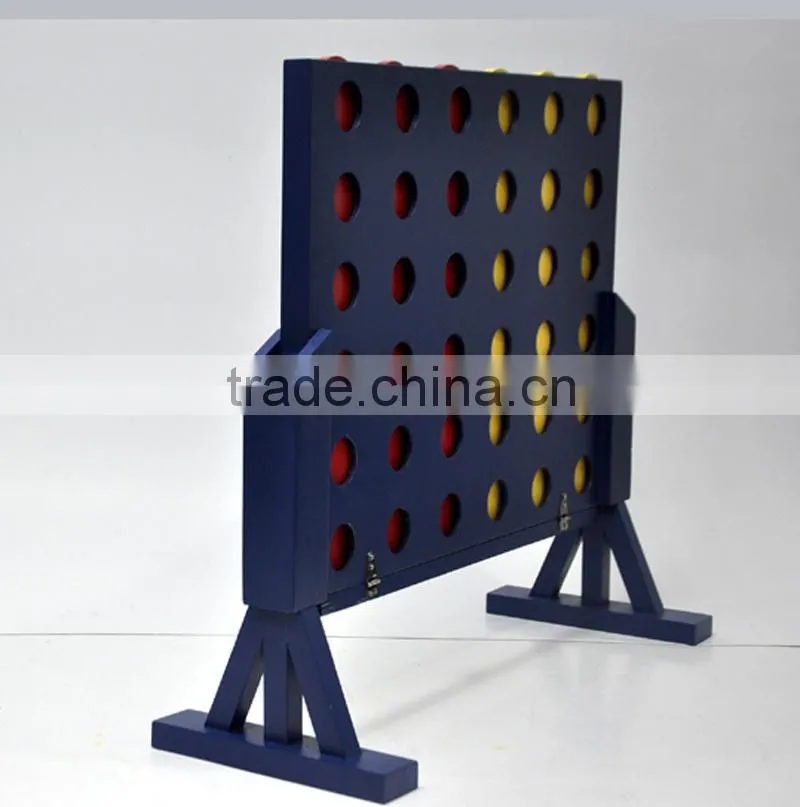 Giant garden game Wooden connect four chess