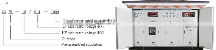 HV and LV Pre-assembled Substation/outdoor substation/transformer substation