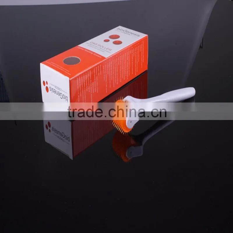 Wholesale DNS 75 200 Needles BioGenesis Eye Roller Titanium Alloy Derma Roller for mouth and nose area Microneeding Roller
