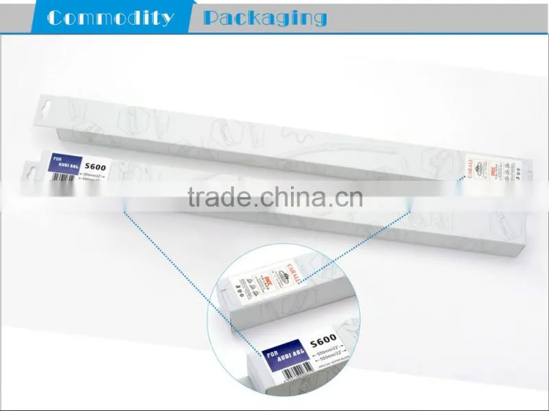 banana type flex wiper blades 14"