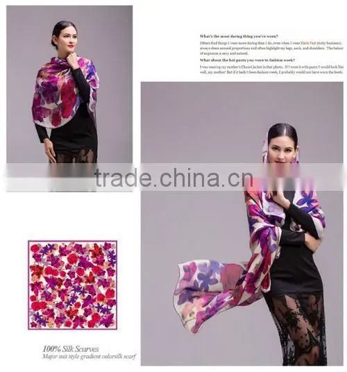 100% silk 12mm GGT big square 130*130cm spring turban