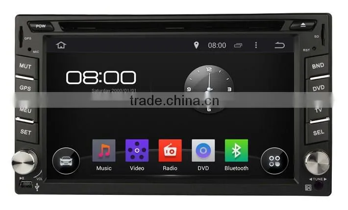 2din 6.2inch capacitive touch screen dvd player for car android with WIFI 3G DVD GPS BT