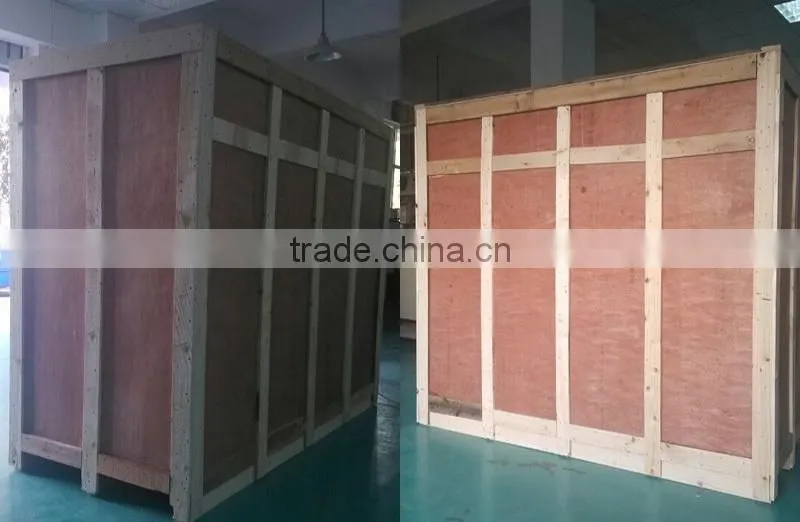 automatic PE film shrink wrapping machine/PE shrinkable film sleeve shrink wrapping machine