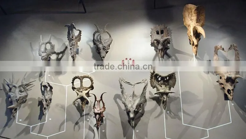 Museum Quality Fiberglass Saber-Toothed Tiger's Skull