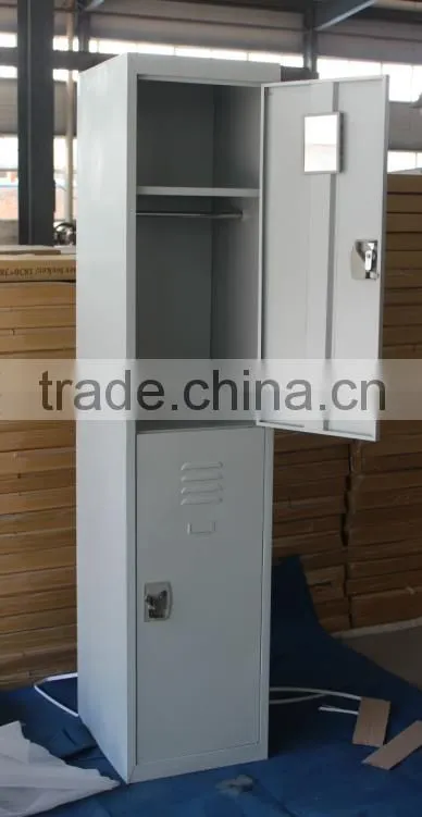 Metal 2-tier door storage locker for Kids