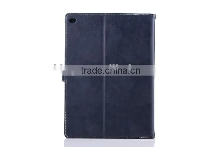 Archaize Color pu leather folio flip Wallet case for ipad air 2, case for ipad 6