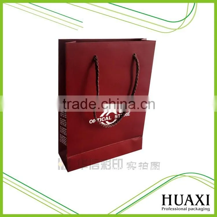 Custom logo matt laminated clothings packing white bags