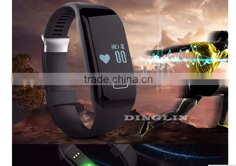 fitness band tracker heart rate monitor smart bracelet for iphone
