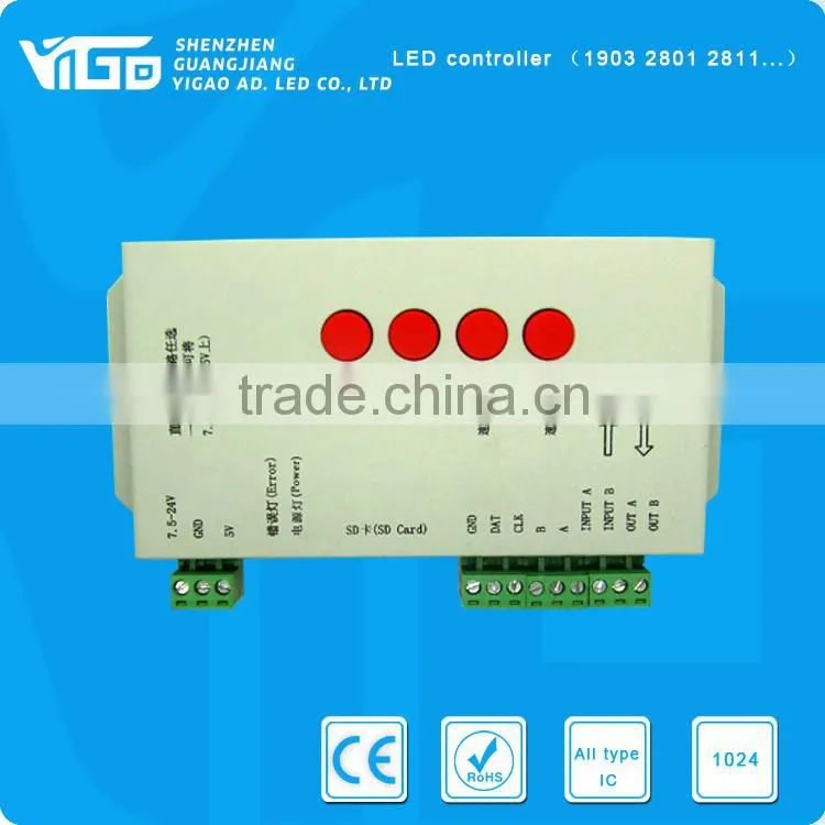 T1000s ucs 1903 led controller with sd card factory