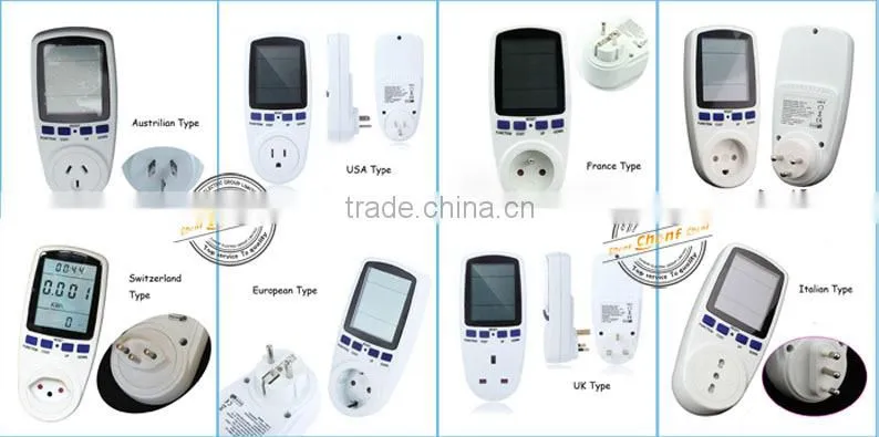 Newest High Quality 230V Electricity Power Meter---ITALY socket
