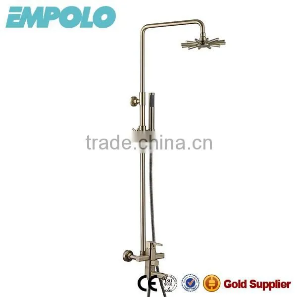 China Exposed Rain Shower Set with Plastic Hand Shower 98 3602B