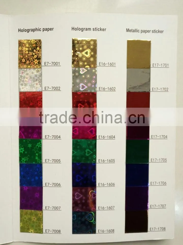 printed color aluminum foil paper for cigarette packing