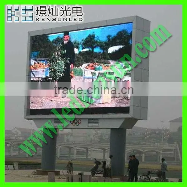 video wall advertising P8 hd large led display