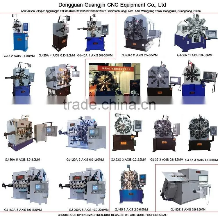 GJ-60A Dongguan high speed CNC pressure spring machine