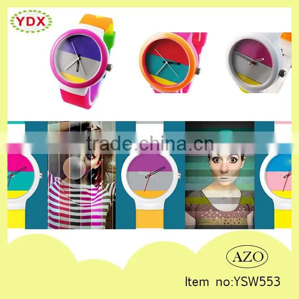 New Kids Silicone Flash Watch Rainbow Watch