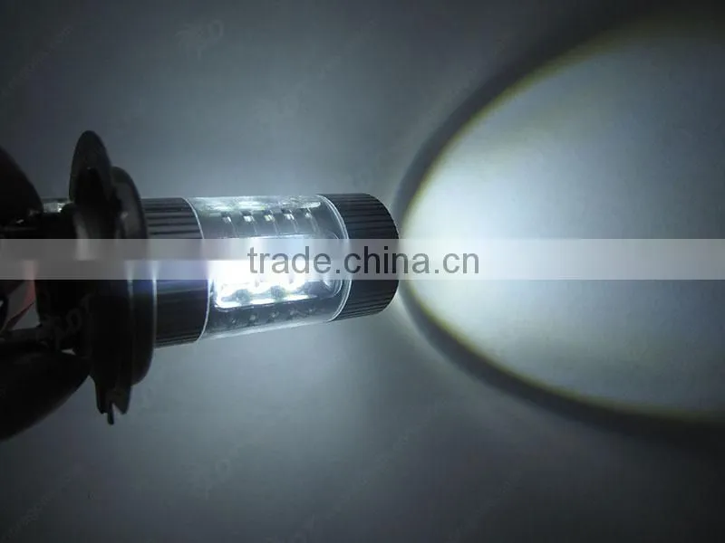 H7 80W LED Driving light, Super Bright Car Head Light Lamp Bulb