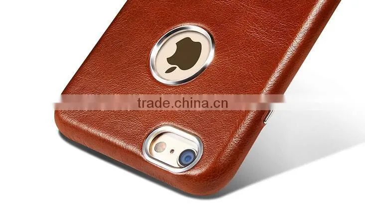 Luxury Genuine Leather Case For Apple iPhone 6 6S Plus Ultra Thin Mobile Phone Back Cover For iPhone6 4.7 5.5 Inch