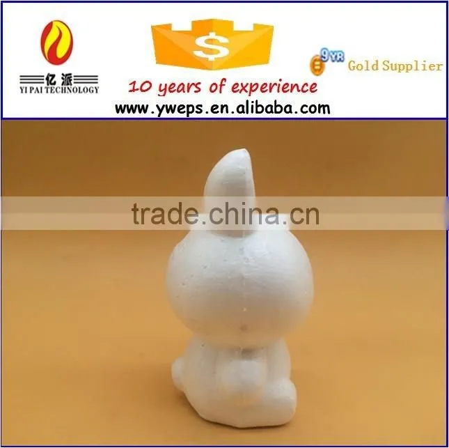 Polystyrene foam diy painting toy for kids/ Diy foam animal toy for sale