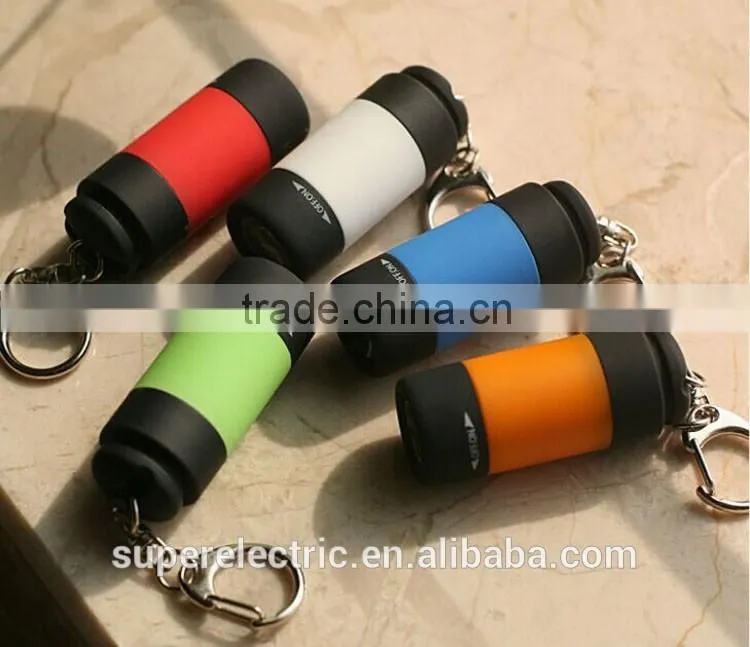 Top selling mini light bulb shape wholesale custom light up led flashing keychain