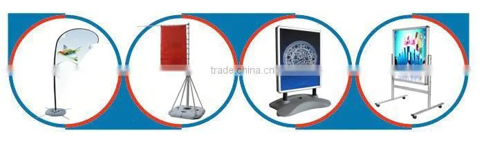 Advertising Display Stand water base snap frame poster holder sign stand