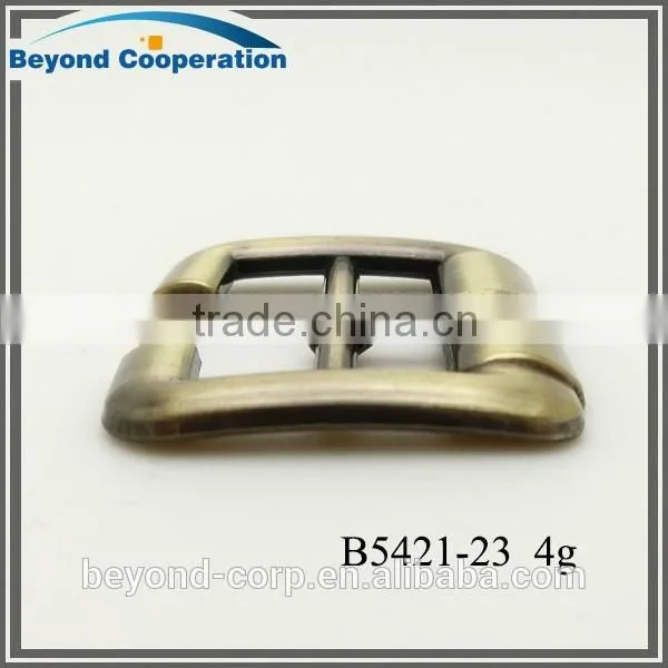 23mm anti brass brushed lady sandal shoe decorations shoe buckle