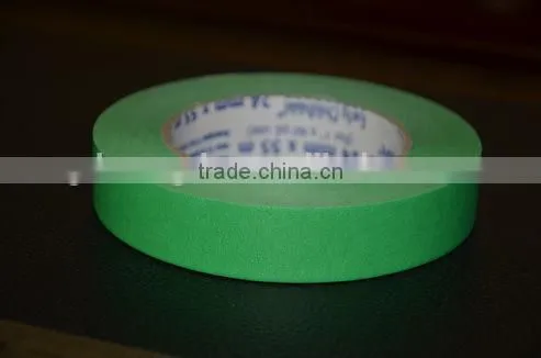 Home decoration and printing masking sigle side rubber adhesive colour masking tape