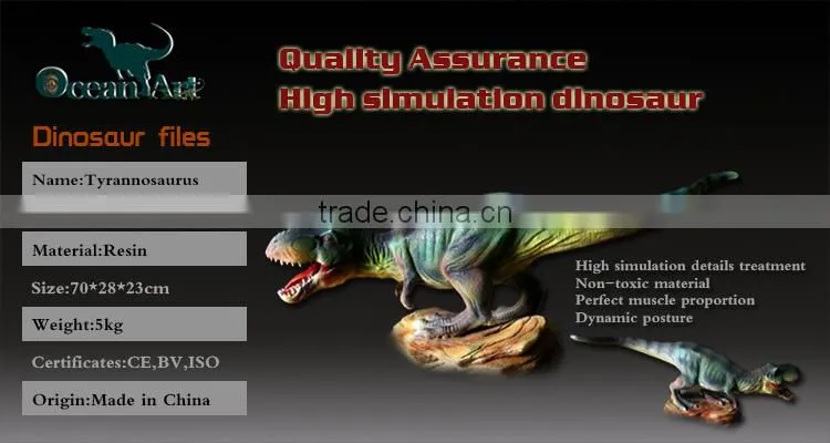 Hot sell Mini resin dinosaur decoration