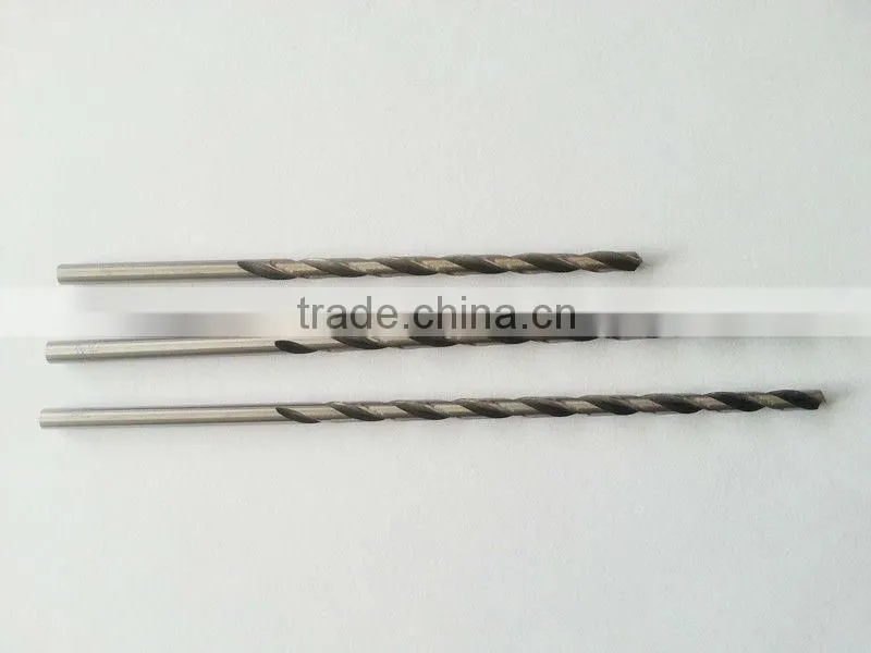 DIN 340 HSS lengthened straigh shank twist drill, drilling tools, dill bits
