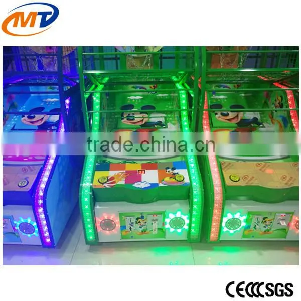 2016 Mantong New Adult Game machine Center Amusement Equipment/ Arcade Coin Operated Game Electronic Shooting Basketball Machine
