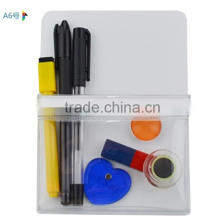 Selling Products Magnet Pouch, Magnetic Pocket for Fridge with customized logo