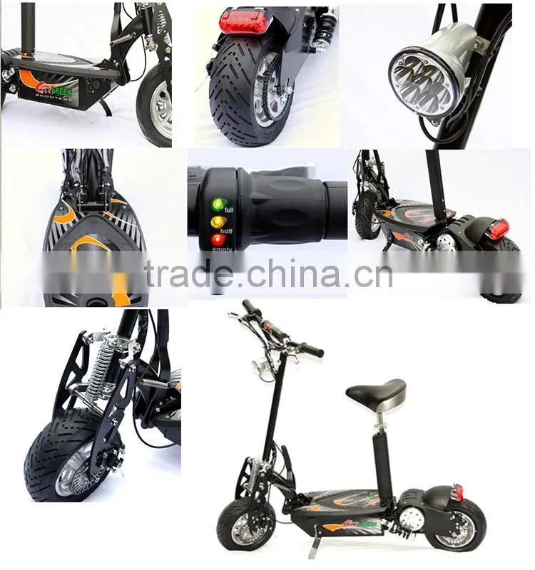 36V 800W electric scooter Green 01