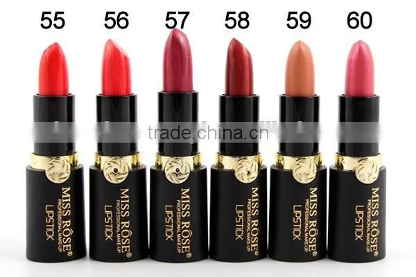 Miss Rose 24pcs/lot 2type for choose black tube lipstick chrismas light