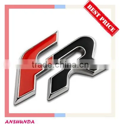 Custom ABS car badges
