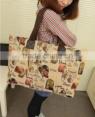 Personality graffiti shopping bag