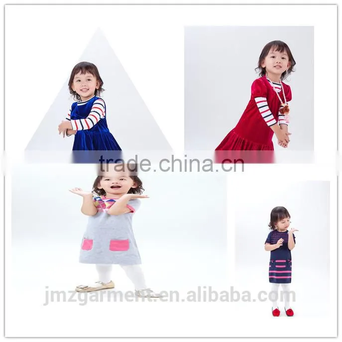 JMZ children cute fashion girl dress 2015