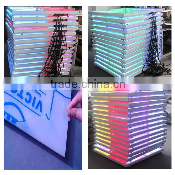 2016 disco club decoration led dance floor light