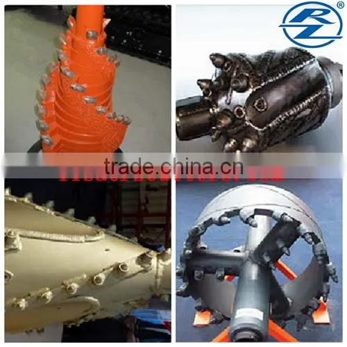 RT1 RT2 weld on carbide flat teeth HDD horizontal directional drilling bits