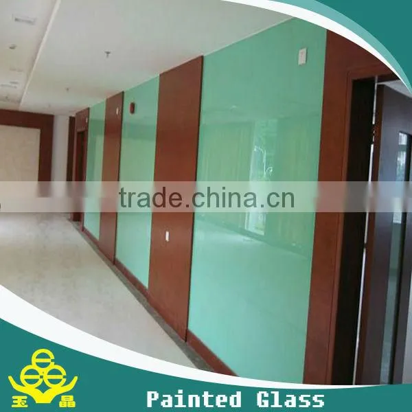 decorative white painted glass/lacquered glass hot sale