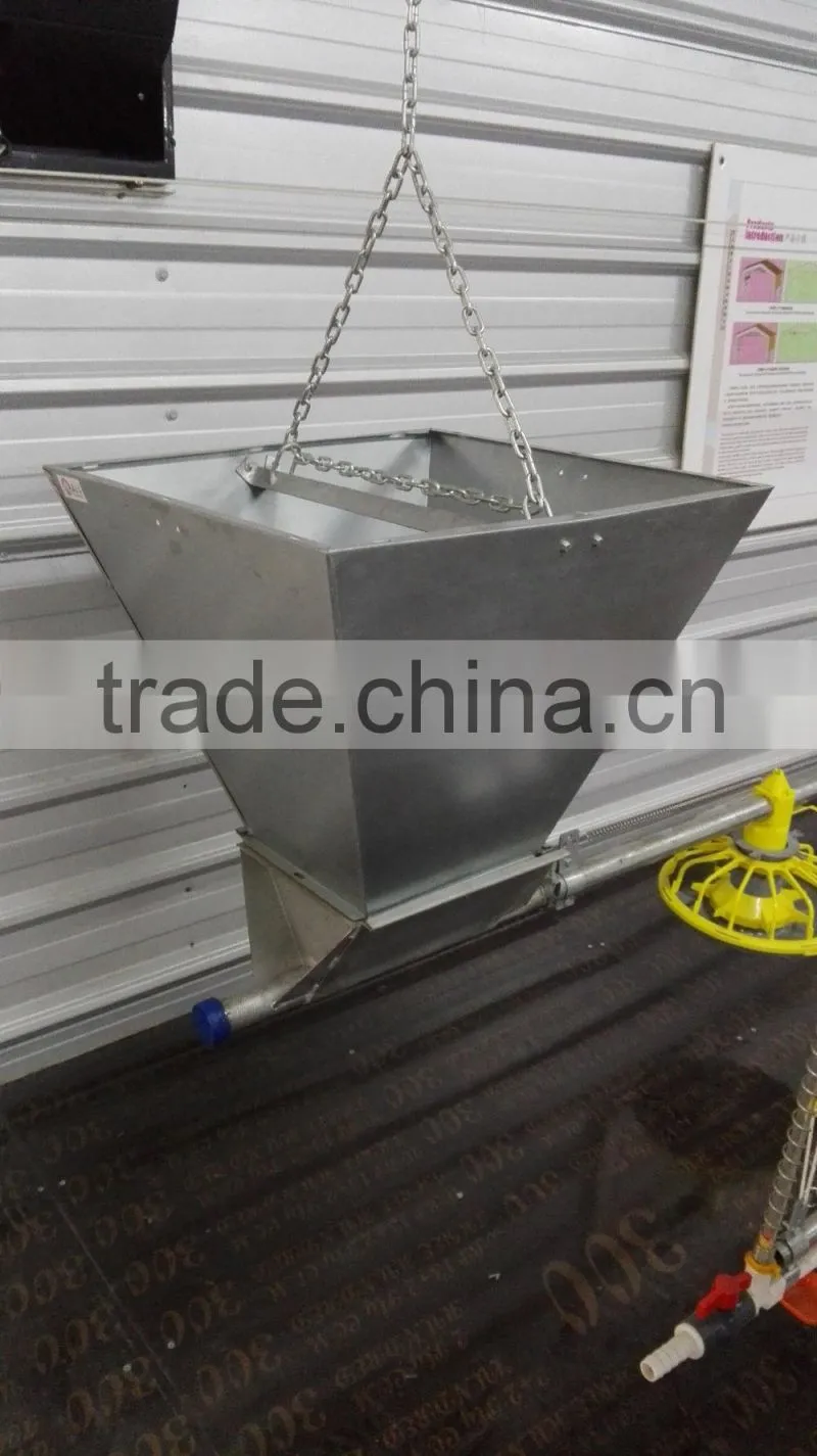 Galvanized feed silo