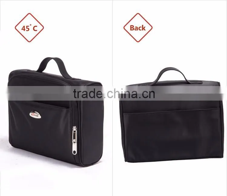 lady travel convenient portable nylon professional makeup bag