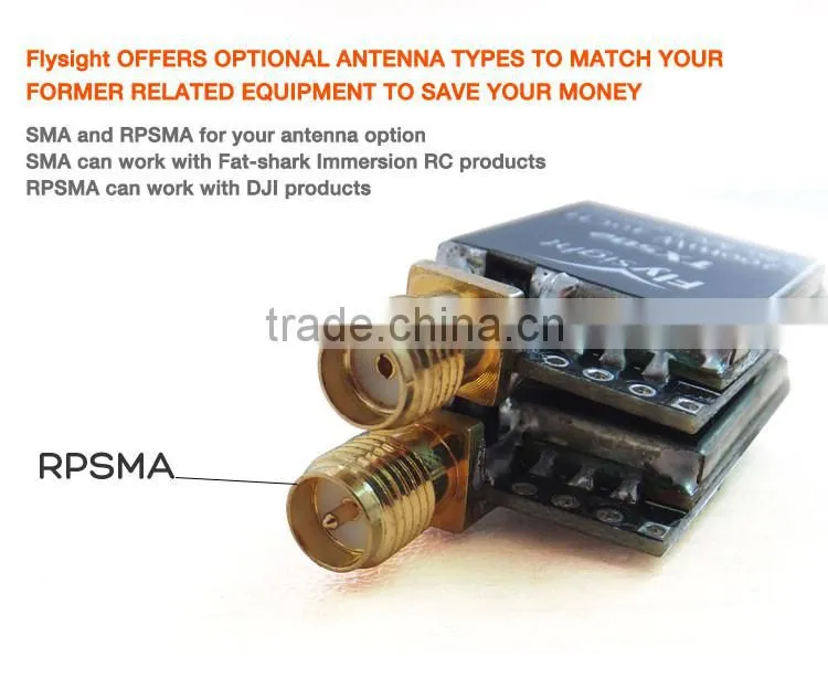 long range 5.8GHz 600mw FPV audio video wireless RF transmitter for rc helicopter