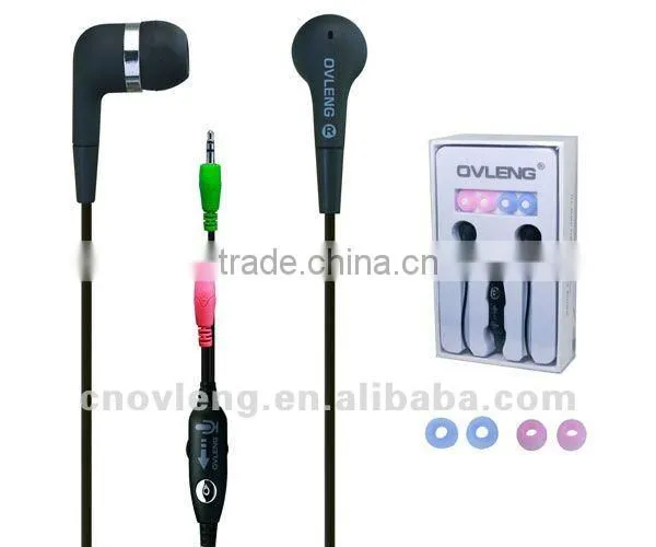 computer earphone for computer with microphone OV-L29mv for skype and MSN yahoo Gtalk