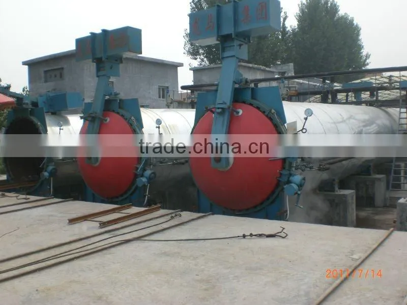 Germany technology AAC block making machine plant for making light concrete block equipment