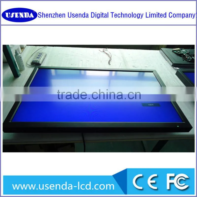 52 inch cctv lcd monitor for office subway government with hdmi vga dvi bnc interface