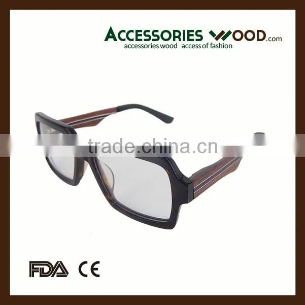 2016 Hot Sale Wood Optical Glasses with Polarized lenses Fashion Style for Man&Women