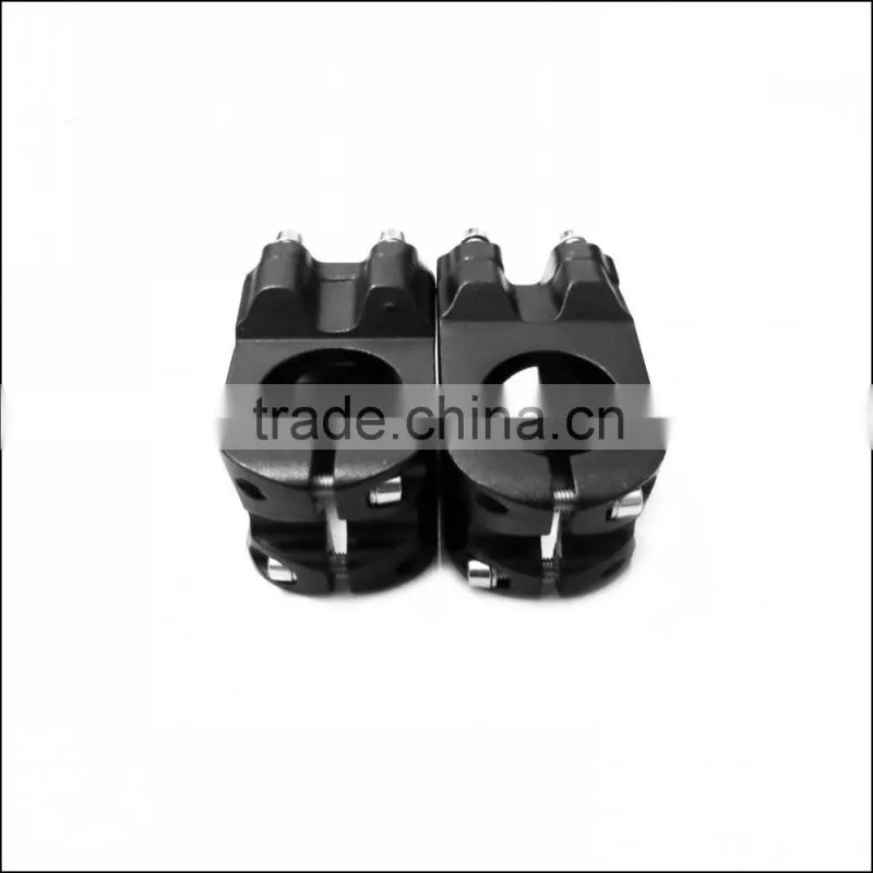 Competition-grade aluminum mountain road bike stem 45mm fork tube short riser handlebar bicycle accessories