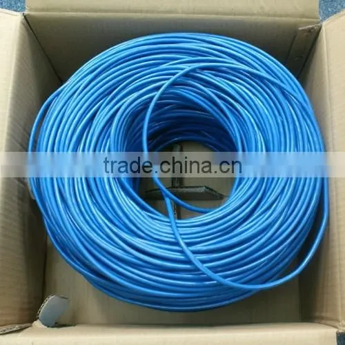 Cat 6 utp cable 4 pairs network cat6 utp cable/UTP FTP lan cable CE ROHS