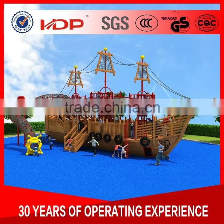 Multifunctional cheap outdoor wooden kids playground