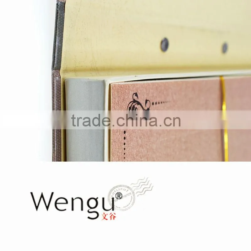 2013 new fashion luxury hardcover class book for memory